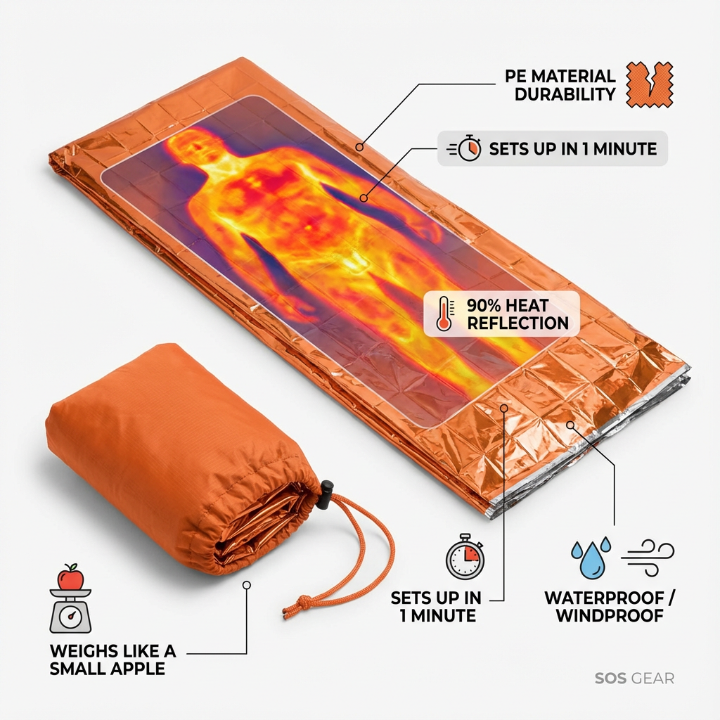 SOS Emergency Bag features and specifications