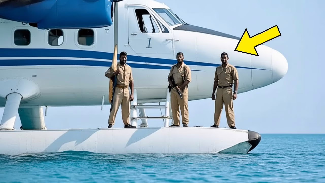Pirates Climb Aboard SeaPlane – Watch What The Captain Did Next